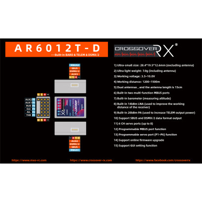 CROSSOVER-RX AR6012T-D (...